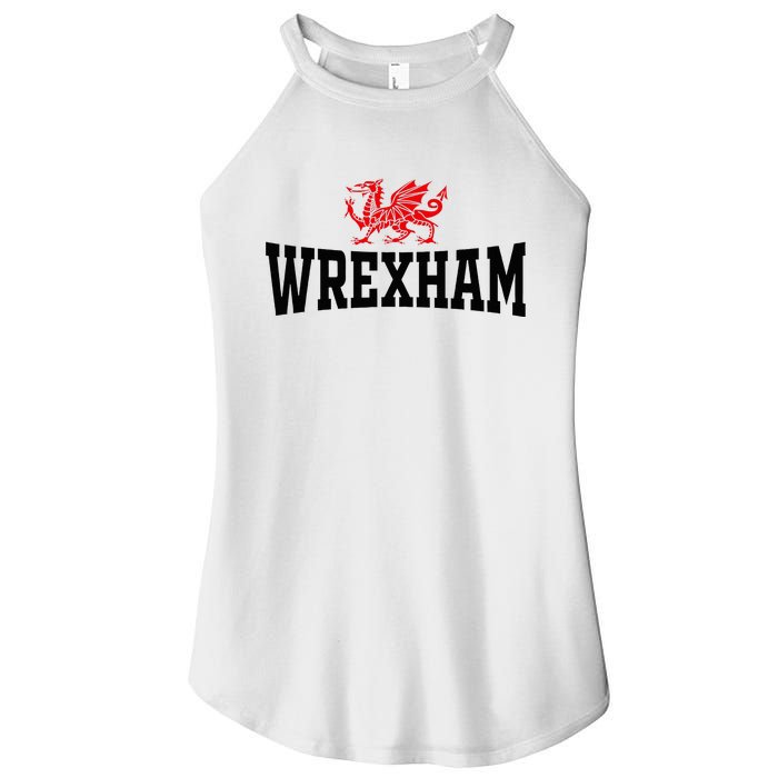 City Wales Red Dragon Wrecsam Cymru County Of Wales Women’s Perfect Tri Rocker Tank