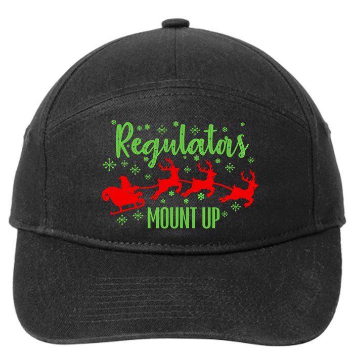 Christian Wise  Regulators Mount Up Christmas 7-Panel Snapback Hat