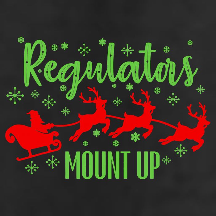 Christian Wise  Regulators Mount Up Christmas Adult Drive Performance Visor
