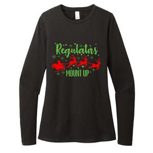 Christian Wise  Regulators Mount Up Christmas Womens CVC Long Sleeve Shirt