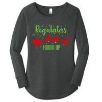 Christian Wise  Regulators Mount Up Christmas Women's Perfect Tri Tunic Long Sleeve Shirt