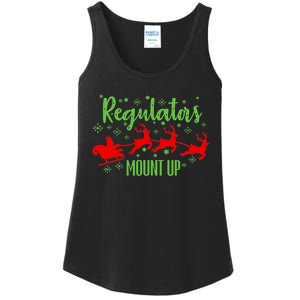 Christian Wise  Regulators Mount Up Christmas Ladies Essential Tank