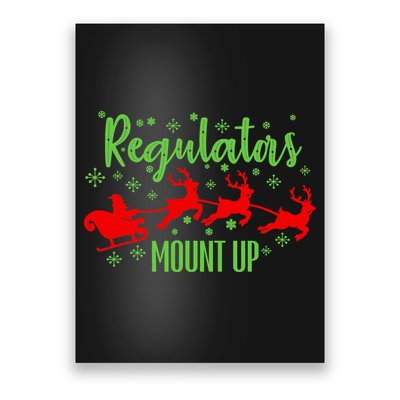 Christian Wise  Regulators Mount Up Christmas Poster