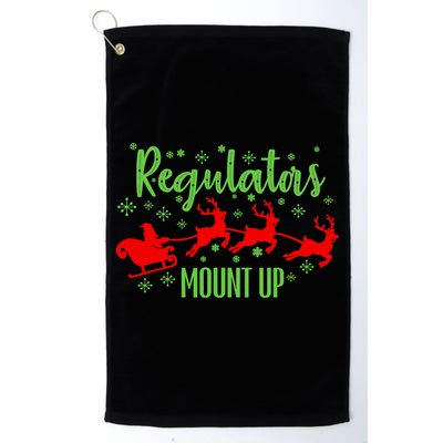 Christian Wise  Regulators Mount Up Christmas Golf Towel