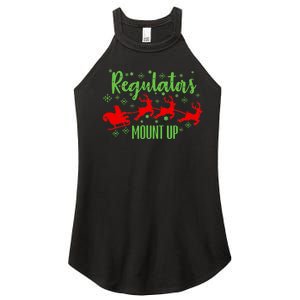 Christian Wise  Regulators Mount Up Christmas Women's Perfect Tri Rocker Tank