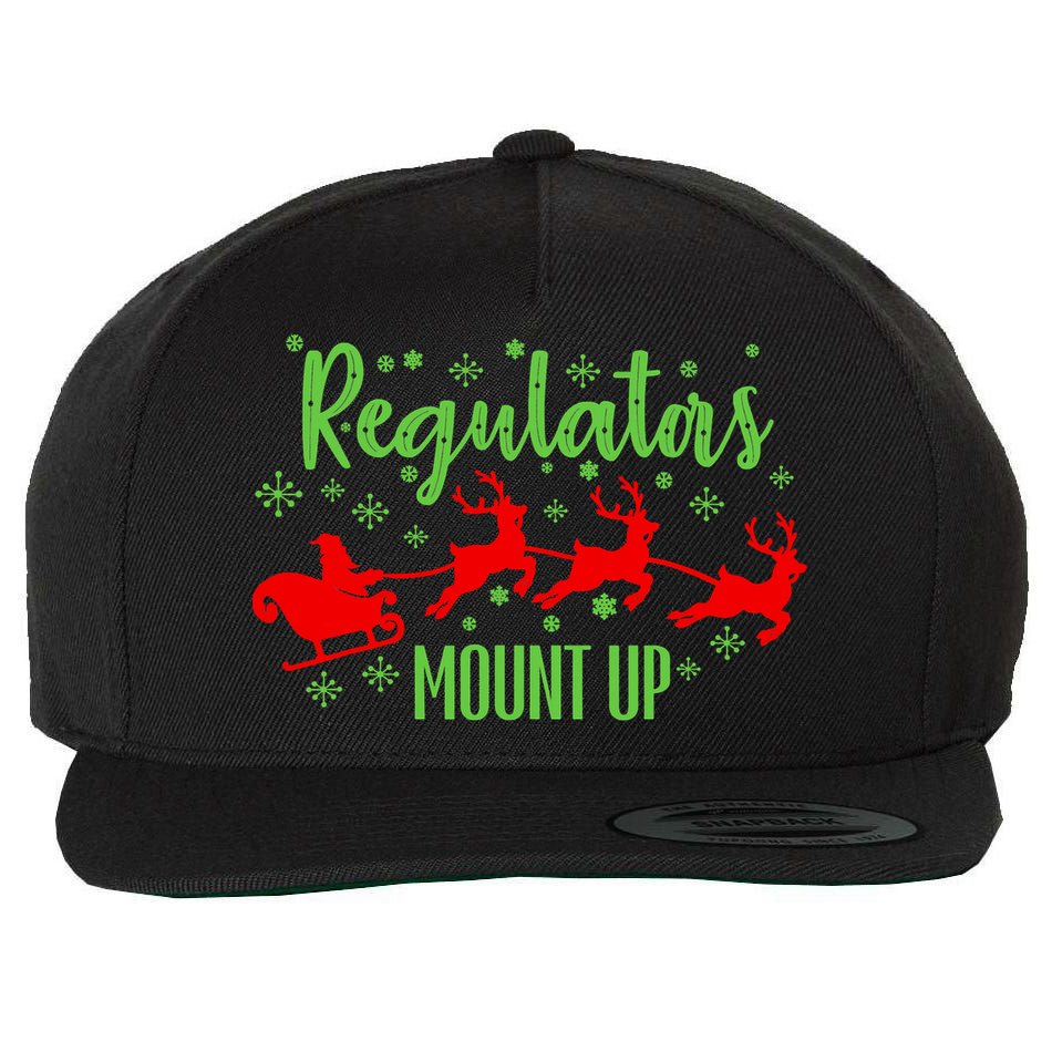 Christian Wise  Regulators Mount Up Christmas Wool Snapback Cap