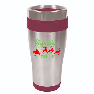 Christian Wise  Regulators Mount Up Christmas 16oz Travel Tumbler