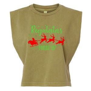 Christian Wise  Regulators Mount Up Christmas Garment-Dyed Women's Muscle Tee