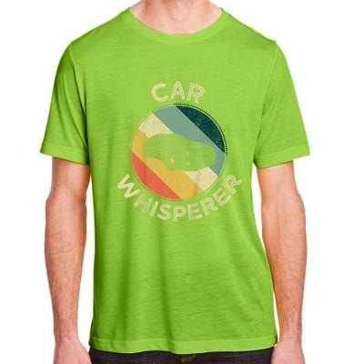 Car Whisperer Retro Vintage Auto Mechanic Fixer Racer Gift Adult ChromaSoft Performance T-Shirt