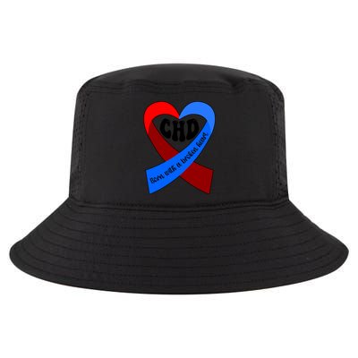 Chd Warrior Ribbon Congenital Heart Disease Awareness Gift Cool Comfort Performance Bucket Hat