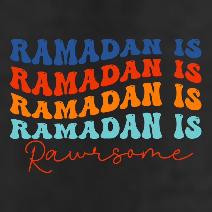 Cool Wavy Ramadan Is Rawrsome Golf Towel