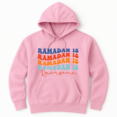 Cool Wavy Ramadan Is Rawrsome Hoodie