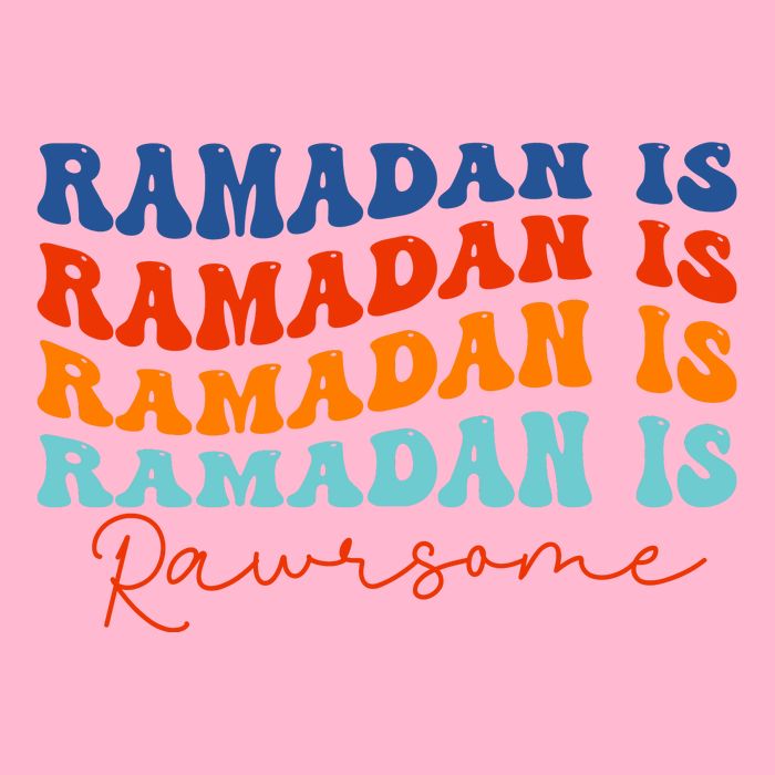 Cool Wavy Ramadan Is Rawrsome Magnet