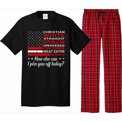 Christian White Straight Republican Unvaxxed Gun Owner Pajama Set