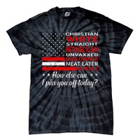 Christian White Straight Republican Unvaxxed Gun Owner Tie-Dye T-Shirt