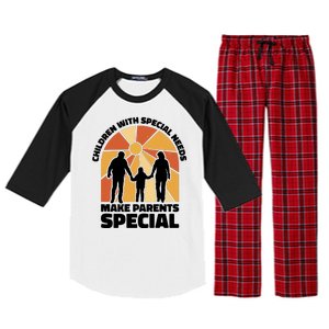 Children With Special Needs Make Parents Special Raglan Sleeve Pajama Set