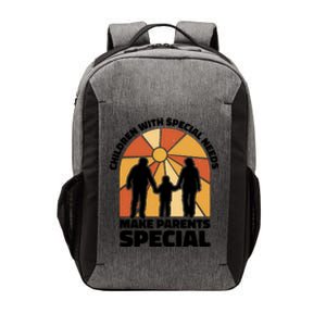 Children With Special Needs Make Parents Special Vector Backpack