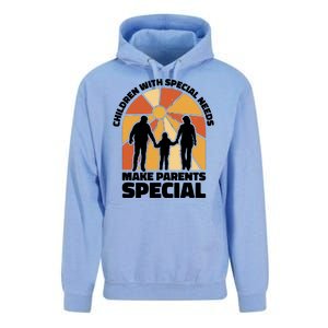 Children With Special Needs Make Parents Special Unisex Surf Hoodie