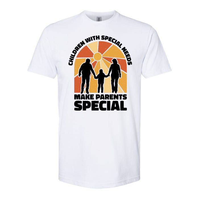 Children With Special Needs Make Parents Special Softstyle CVC T-Shirt