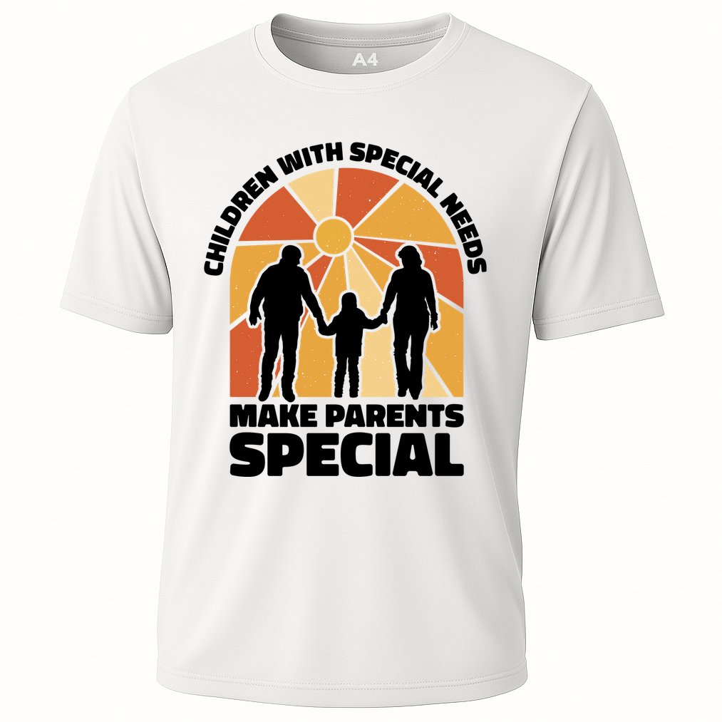 Children With Special Needs Make Parents Special Cooling Performance Crew T-Shirt
