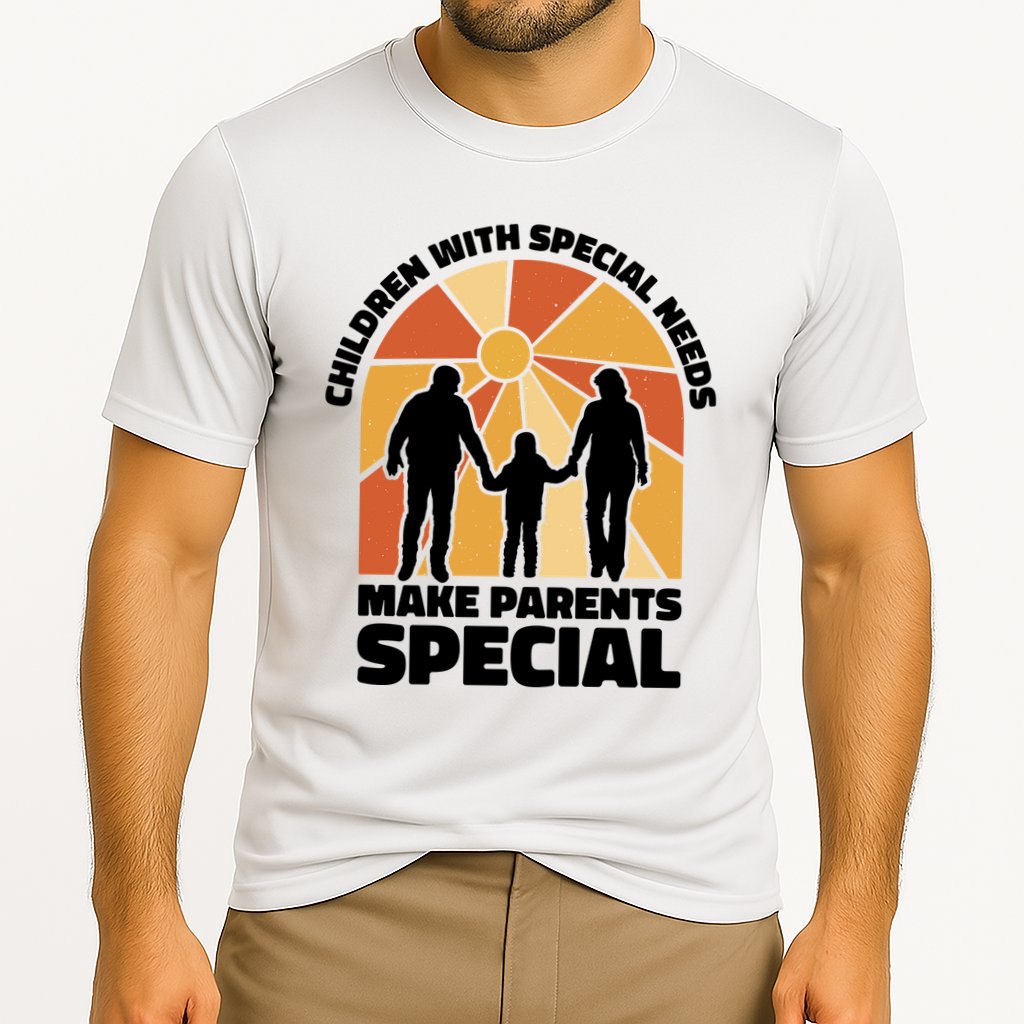 Children With Special Needs Make Parents Special Cooling Performance Crew T-Shirt