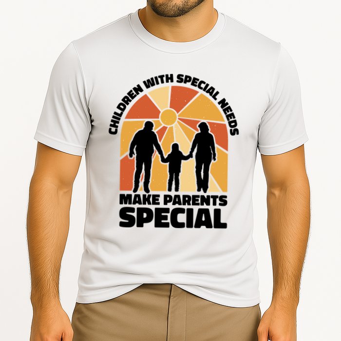 Children With Special Needs Make Parents Special Cooling Performance Crew T-Shirt