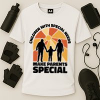 Children With Special Needs Make Parents Special Cooling Performance Crew T-Shirt