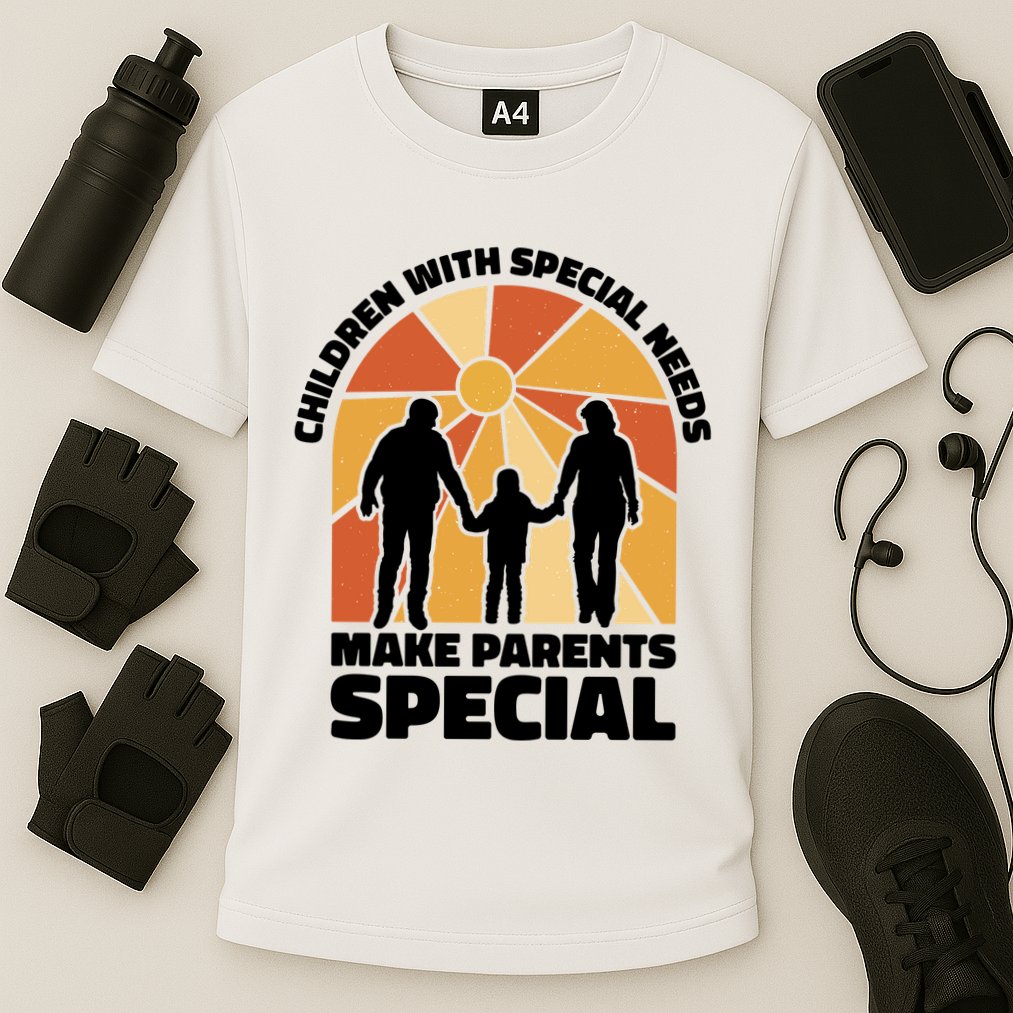 Children With Special Needs Make Parents Special Cooling Performance Crew T-Shirt