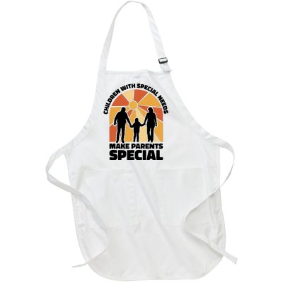 Children With Special Needs Make Parents Special Full-Length Apron With Pockets