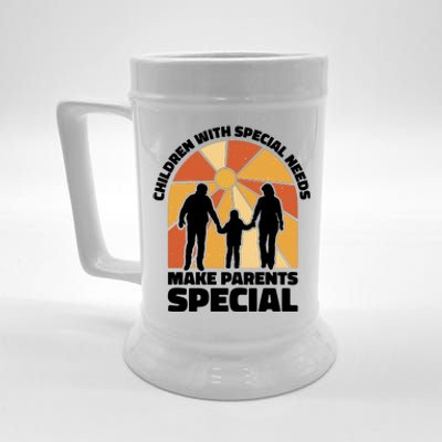 Children With Special Needs Make Parents Special Beer Stein