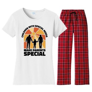 Children With Special Needs Make Parents Special Women's Flannel Pajama Set