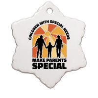 Children With Special Needs Make Parents Special Ceramic Star Ornament