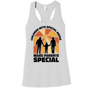 Children With Special Needs Make Parents Special Women's Racerback Tank