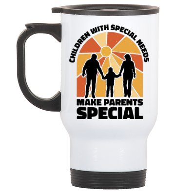 Children With Special Needs Make Parents Special Stainless Steel Travel Mug