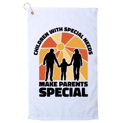 Children With Special Needs Make Parents Special Golf Towel