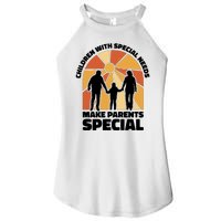 Children With Special Needs Make Parents Special Women's Perfect Tri Rocker Tank