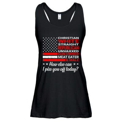 Christian White Straight Republican Unvaxxed Gun Owner Ladies Essential Flowy Tank