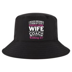 Coachs Wife Shirts Funny Gift For Wife Of Coach Cool Comfort Performance Bucket Hat