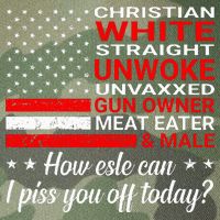 Christian White Straight Unwoke Unvaxxed Gun Owner Legacy Tie Dye Trucker Hat