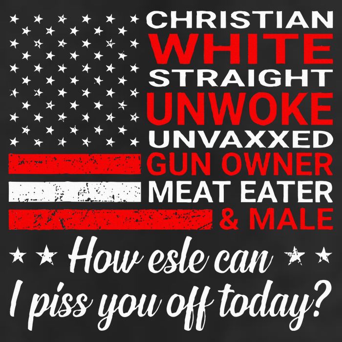 Christian White Straight Unwoke Unvaxxed Gun Owner Cool Comfort Performance Bucket Hat