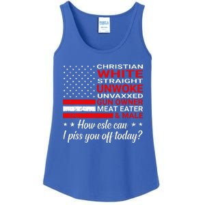 Christian White Straight Unwoke Unvaxxed Gun Owner Ladies Essential Tank