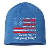Christian White Straight Unwoke Unvaxxed Gun Owner Sustainable Beanie