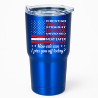 Christian White Straight Unwoke Unvaxxed Gun Owner Tumbler