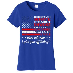 Christian White Straight Unwoke Unvaxxed Gun Owner Women's T-Shirt