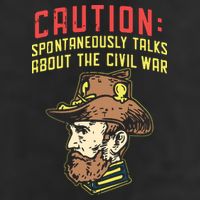 Caution Will Spontaneously Talk About The Civil War Adult Drive Performance Visor