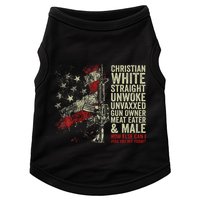 Christian White Straight Unwoke Unvaxxed Gun Owner Doggie Tank