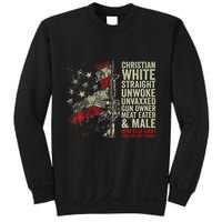 Christian White Straight Unwoke Unvaxxed Gun Owner Sweatshirt