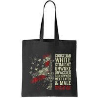 Christian White Straight Unwoke Unvaxxed Gun Owner Bag