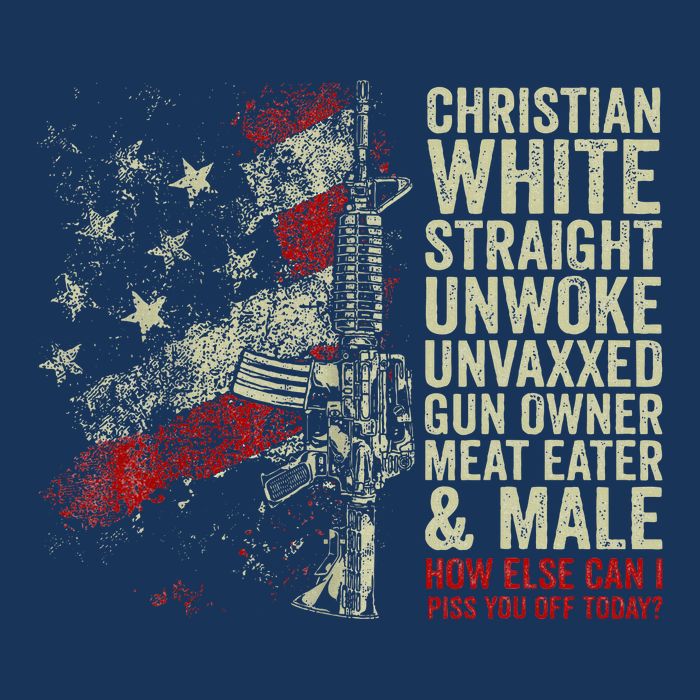 Christian White Straight Unwoke Unvaxxed Gun Owner Infant Baby Jersey Bodysuit