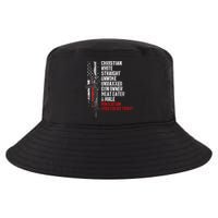 Christian White Straight Unwoke Unvaxxed Gun Owner Cool Comfort Performance Bucket Hat